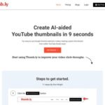 Thumbly - AI Aided YouTube Thumbnail Tool